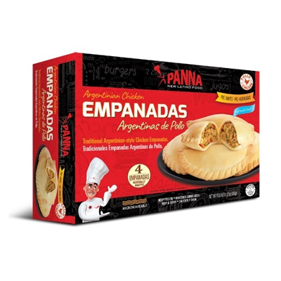 ARGENTINIAN CHICKEN EMPANADA 4 UNITS