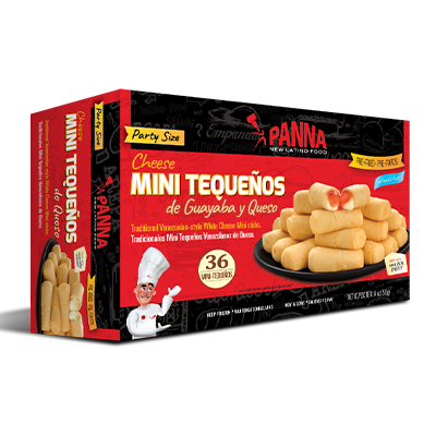 MINI TEQUEÑO GUAVA AND CHEESE 36 UNITS