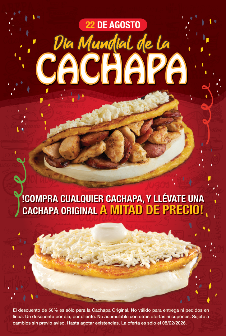 POPUP - Dia Mundial de la Cachapa