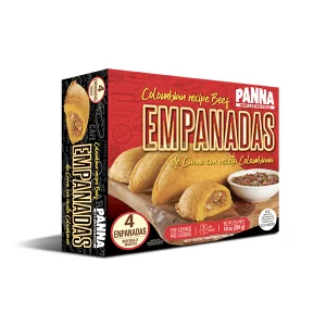 EMPANADA COLOMBIANA DE CARNE 4 UNIDADES