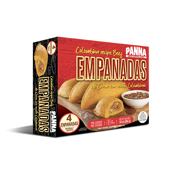 EMPANADA COLOMBIANA DE CARNE 4 UNIDADES