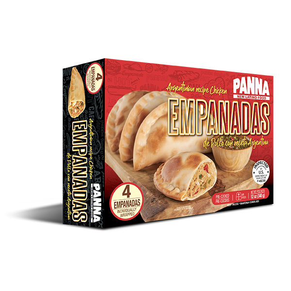 EMPANADAS ARGENTINA DE POLLO 4 UNIDADES
