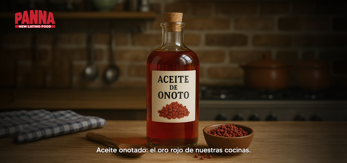 Aceite onotado el oro rojo de nuestras cocinas
