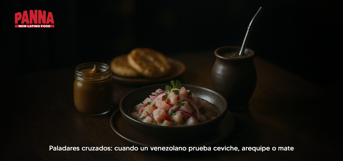 Paladares cruzados cuando un venezolano prueba ceviche, arequipe o mate