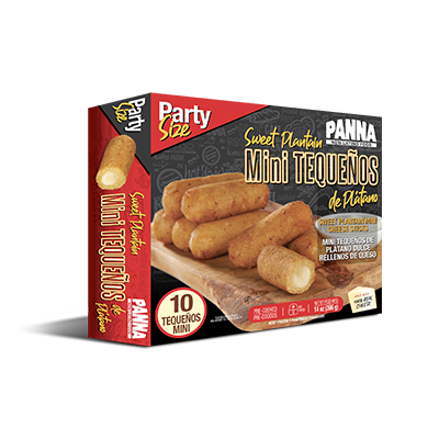 MINI SWEET PLANTAIN TEQUEÑOS X10